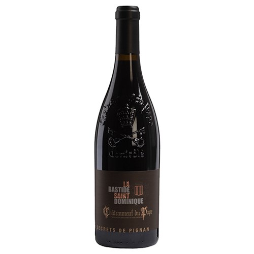 La Bastide, St Dominique, Chateauneuf-du-Pape, Secrets de Pignan 75cl - French Red Wine - Next Day Delivery